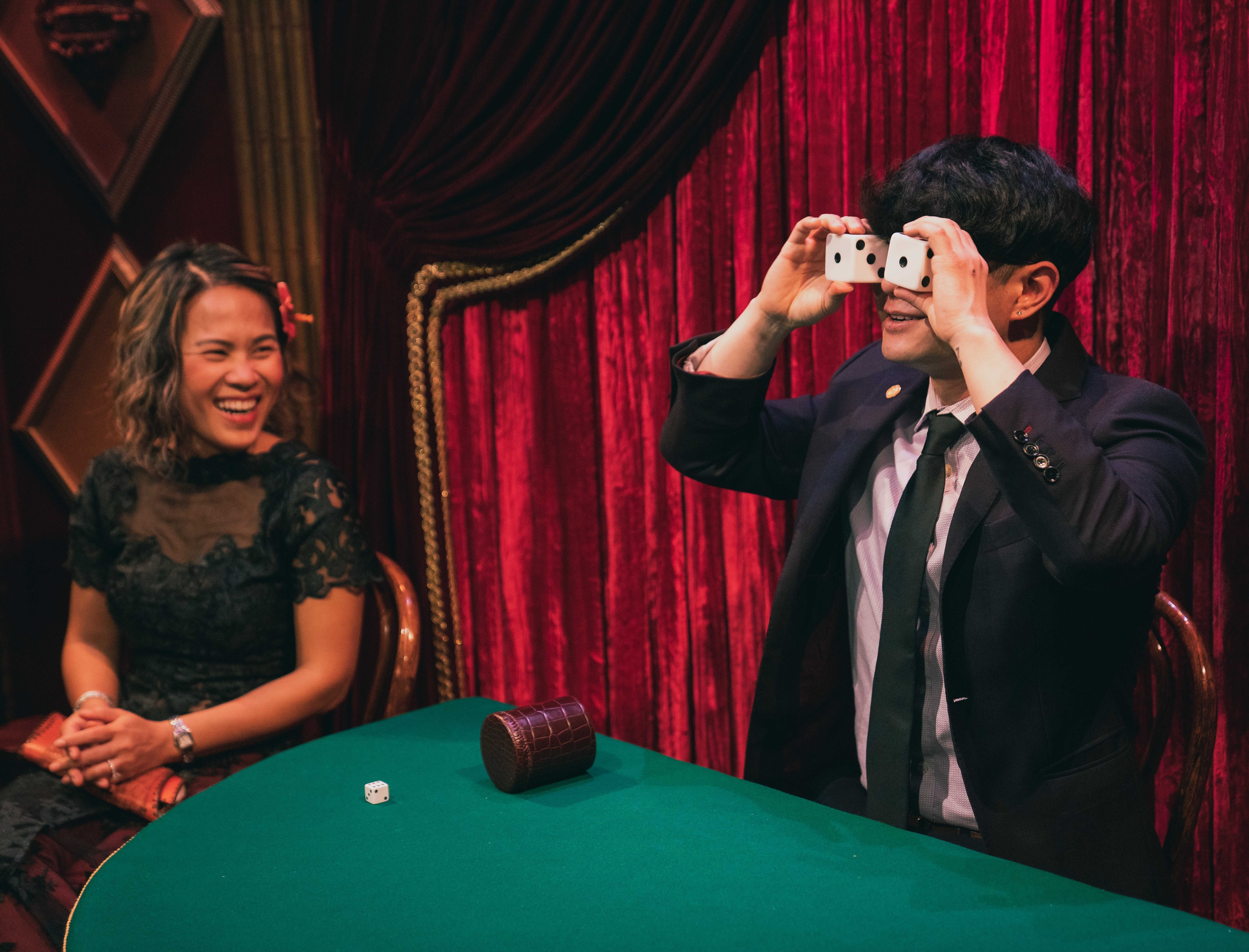 Invitation featuring Travis Kim at the Magic Castle